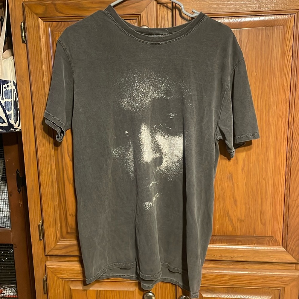Pop Smoke Shirt Adult Extra Large Faded Black The Smoke Will Never Clear medium